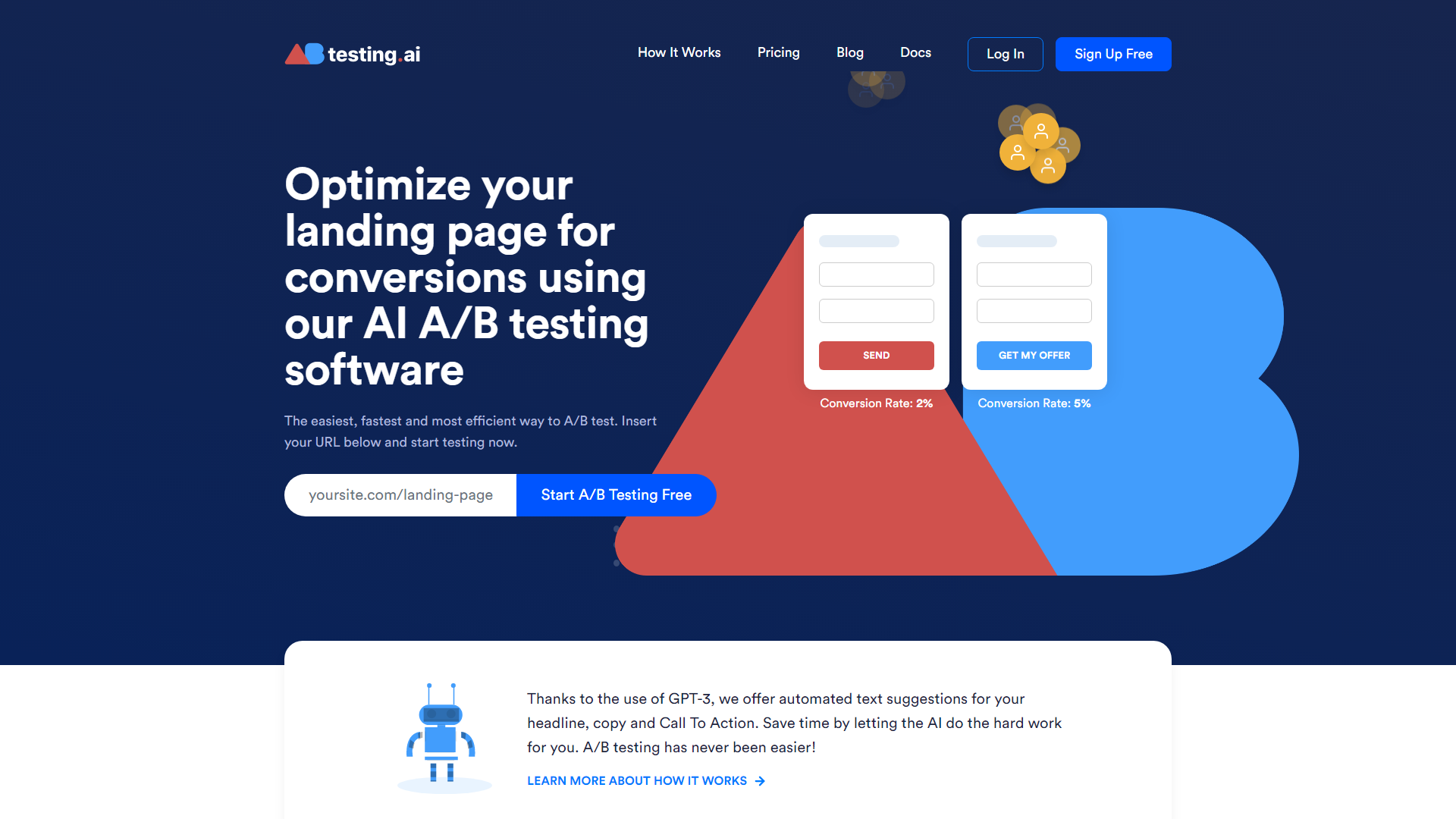 ABtesting.ai - AI A/B Testing Software to Improve Conversions