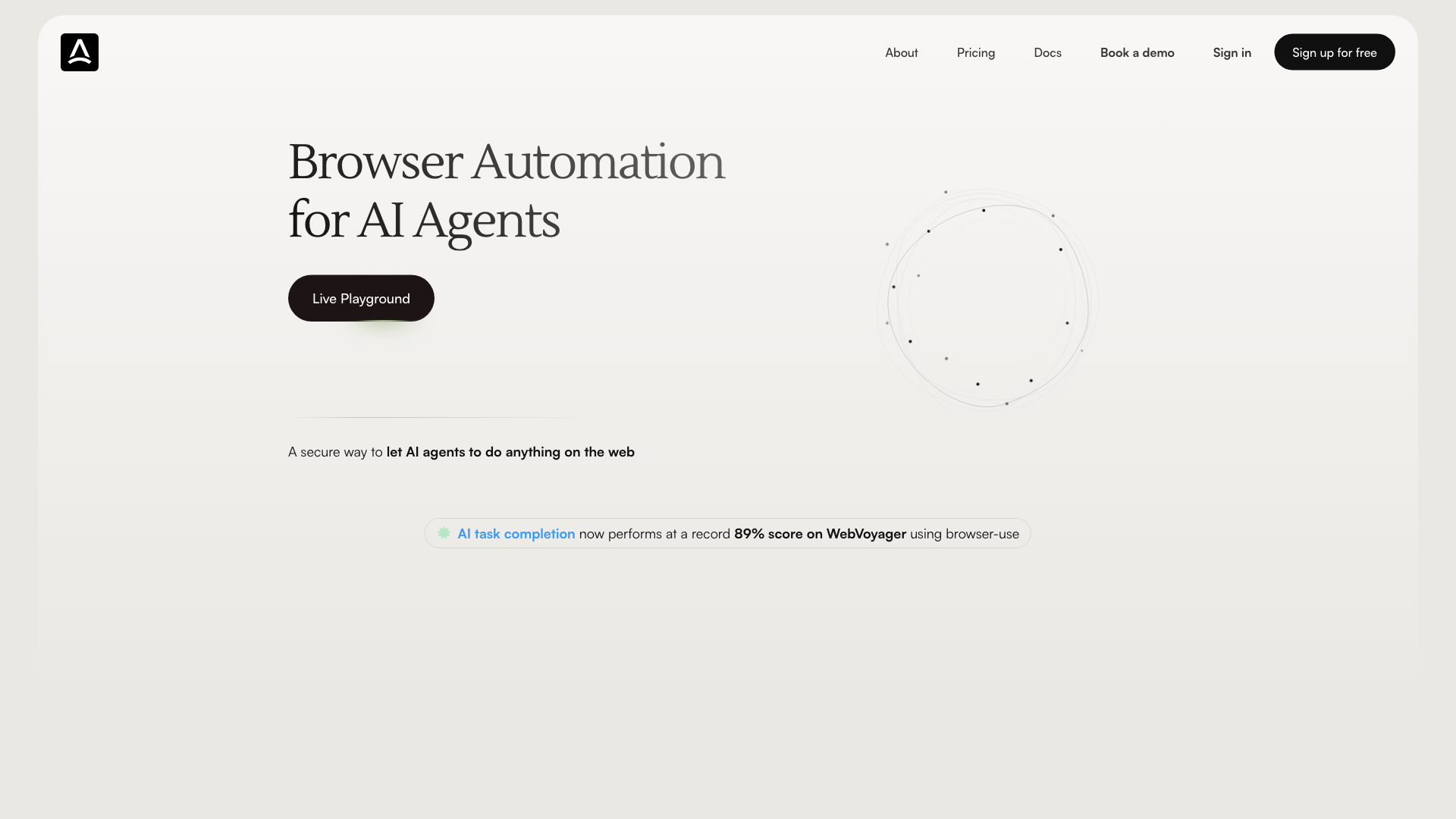 Anchor Browser - Browser per Agenti AI