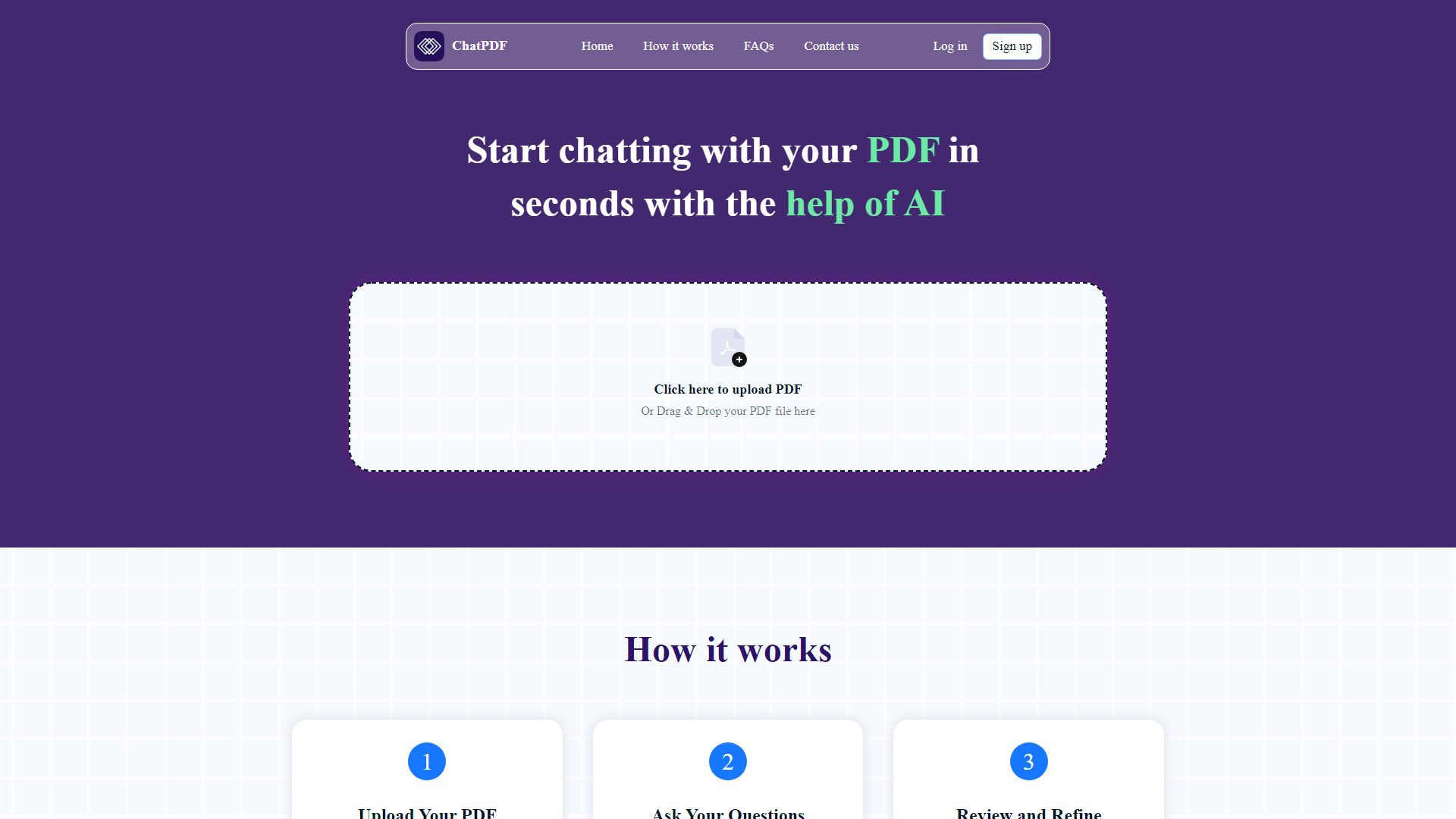 ChatPDF - ChatPDF AI Бесплатно