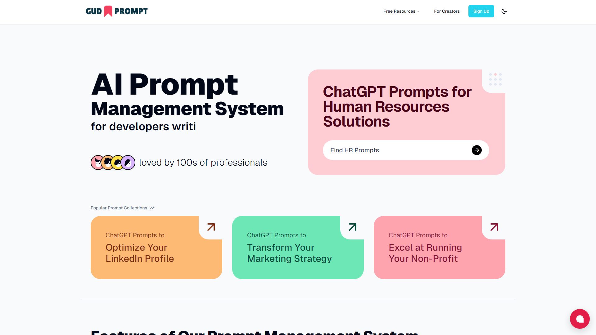 Efficient Prompt Management System — Gud Prompt