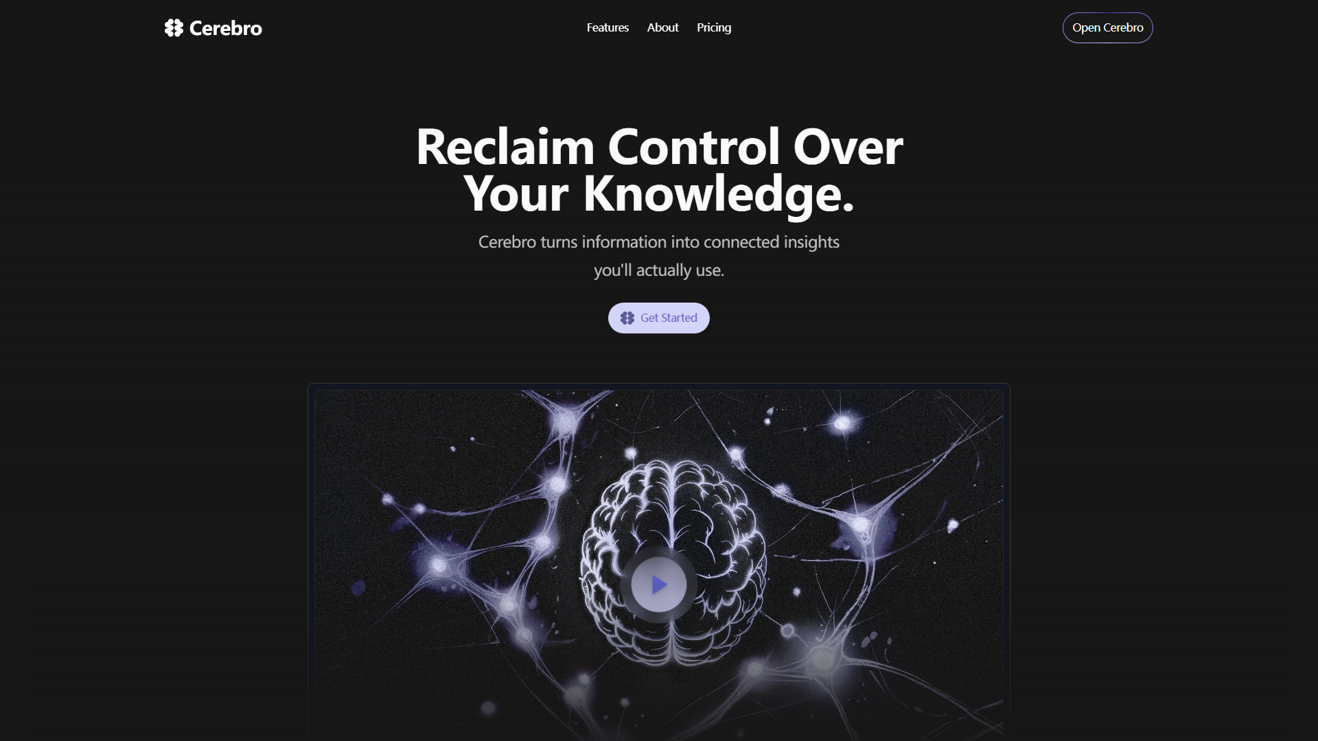 Cerebro - AI-Powered Knowledge Management