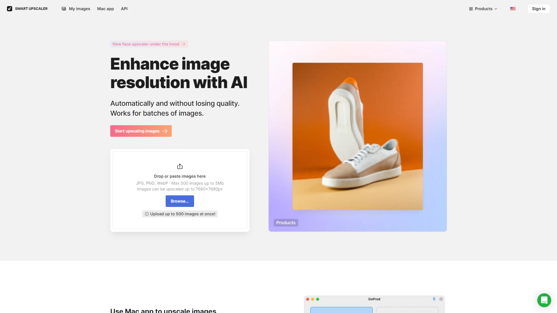 AI Image Upscaler: Ingrandisci Immagini e Foto Online