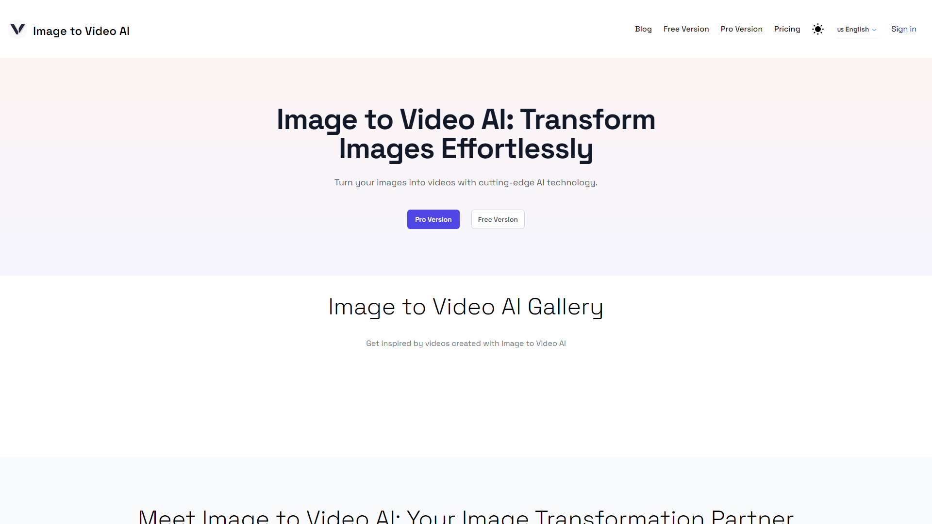 Immagine in Video AI: Generatore di Video AI, Testo in Video