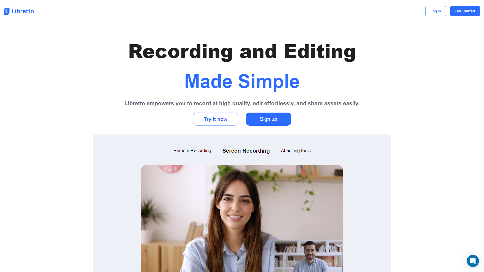 Libretto | Recording and editing made simple.