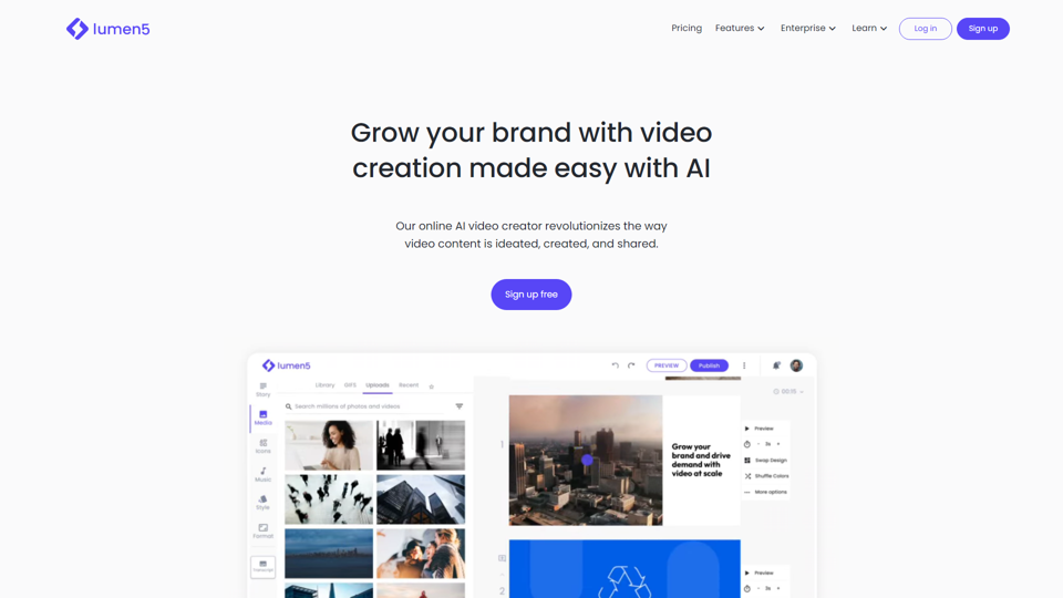 Lumen5 - Video Maker | Create Videos Online in Minutes