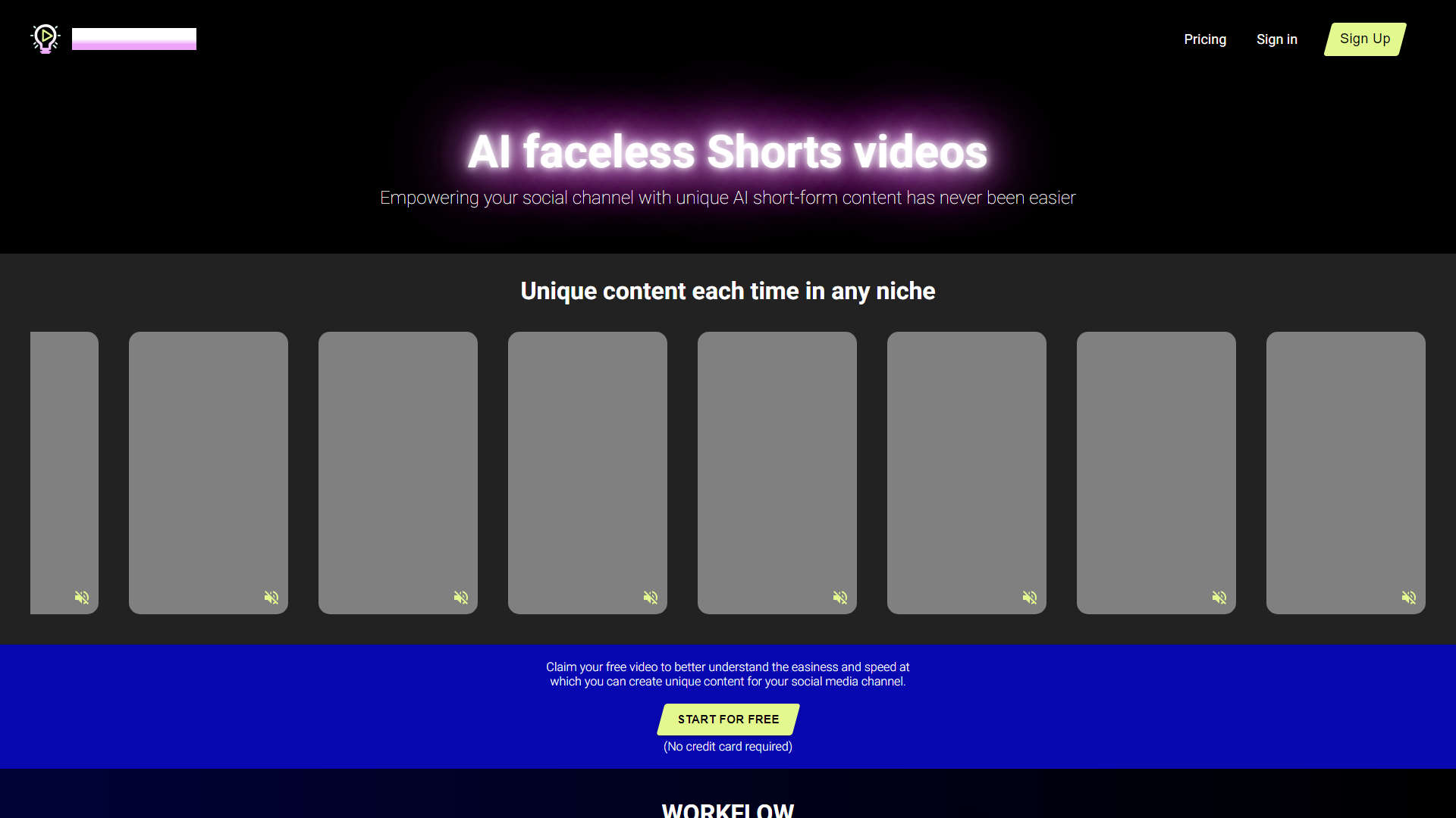 MagicShorts.ai - 無臉短片 AI 影片，為社交媒體上的內容創作者提供服務