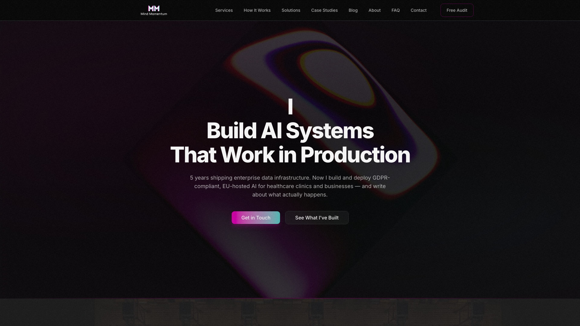 AI Systems That Work in Production | Mind Momentum