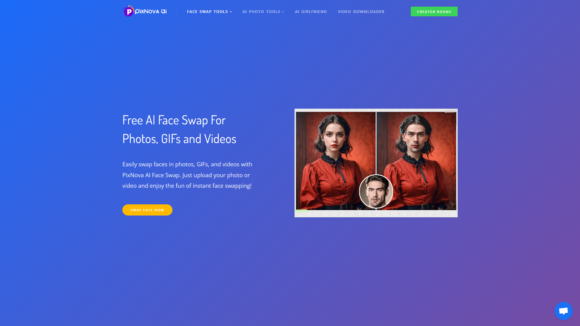 AI Face Swap for Photos, GIFs and Videos (free, no sign-up)