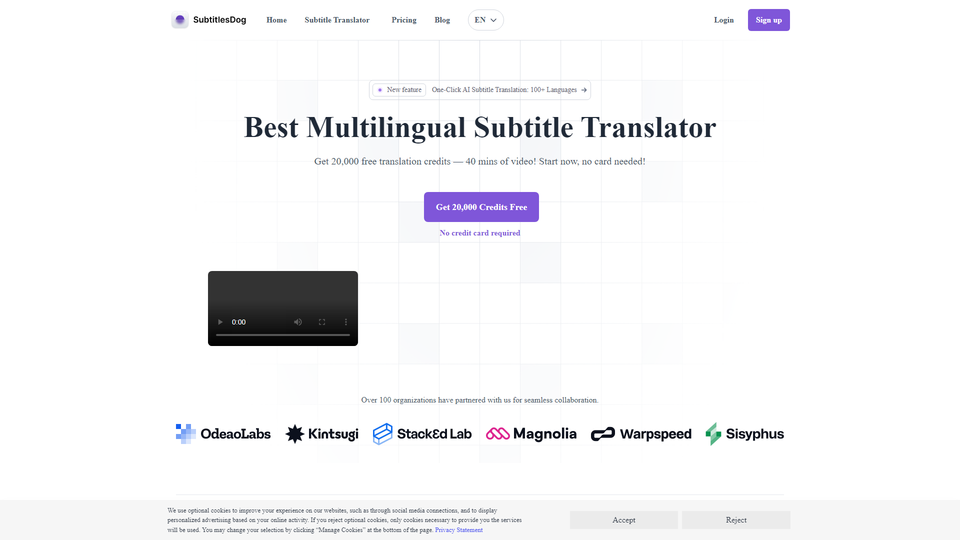 Traductor de Subtítulos AI – Subtítulos Rápidos y Precisos para Cualquier Idioma