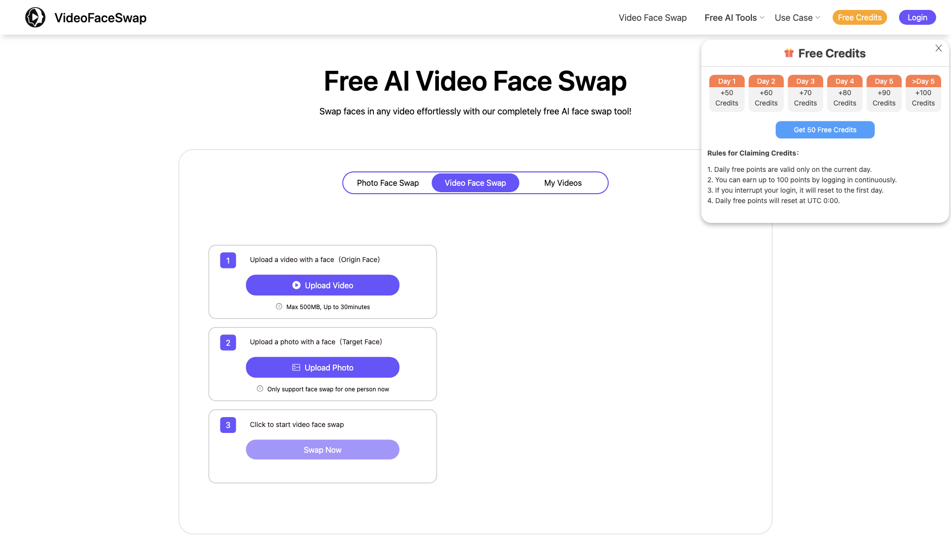 AI Video Face Swap - Free Online Face Swapping Tool