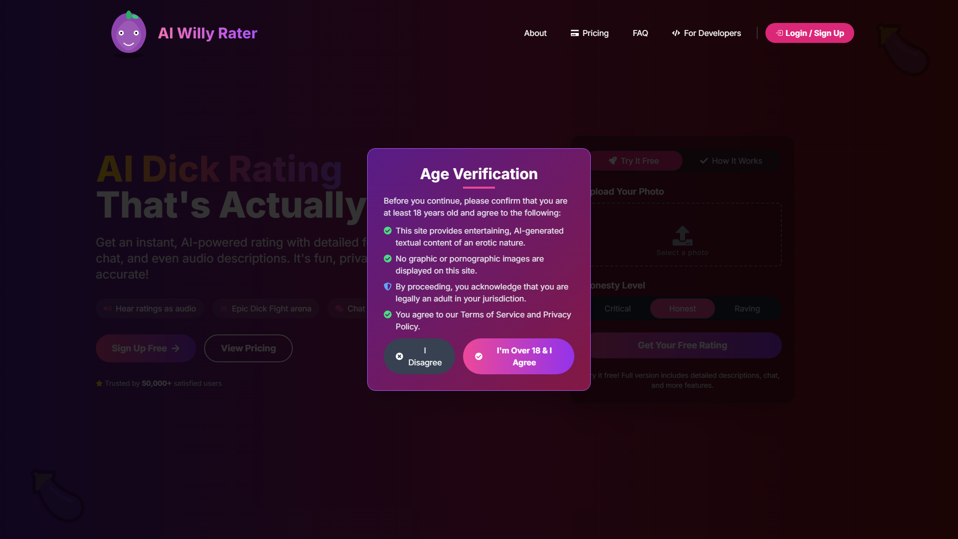 AI Penis Ratings | Fun, Safe, and Confidential Dick Rating Service AI Penis Ratings | Fun, Safe, and Confidential Dick Rating Service