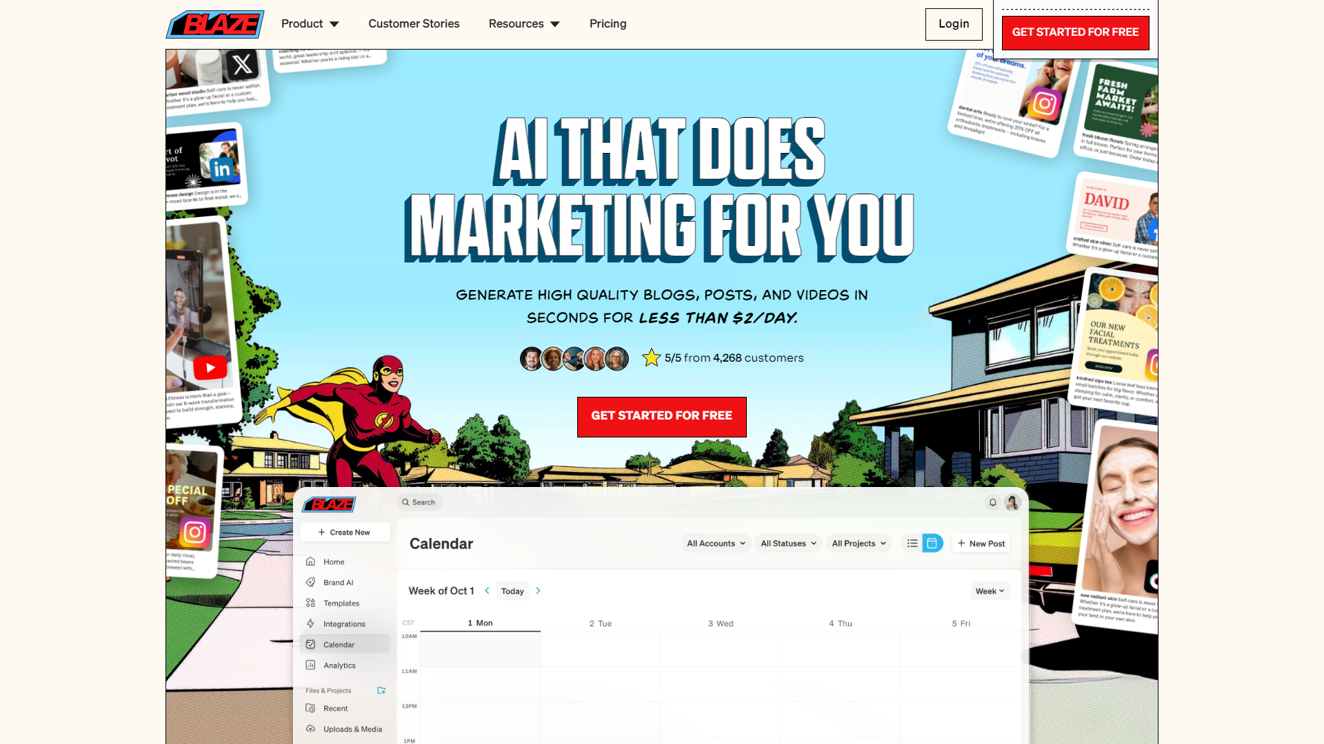 Blaze | IA Qui Fait Votre Marketing Pour Vous