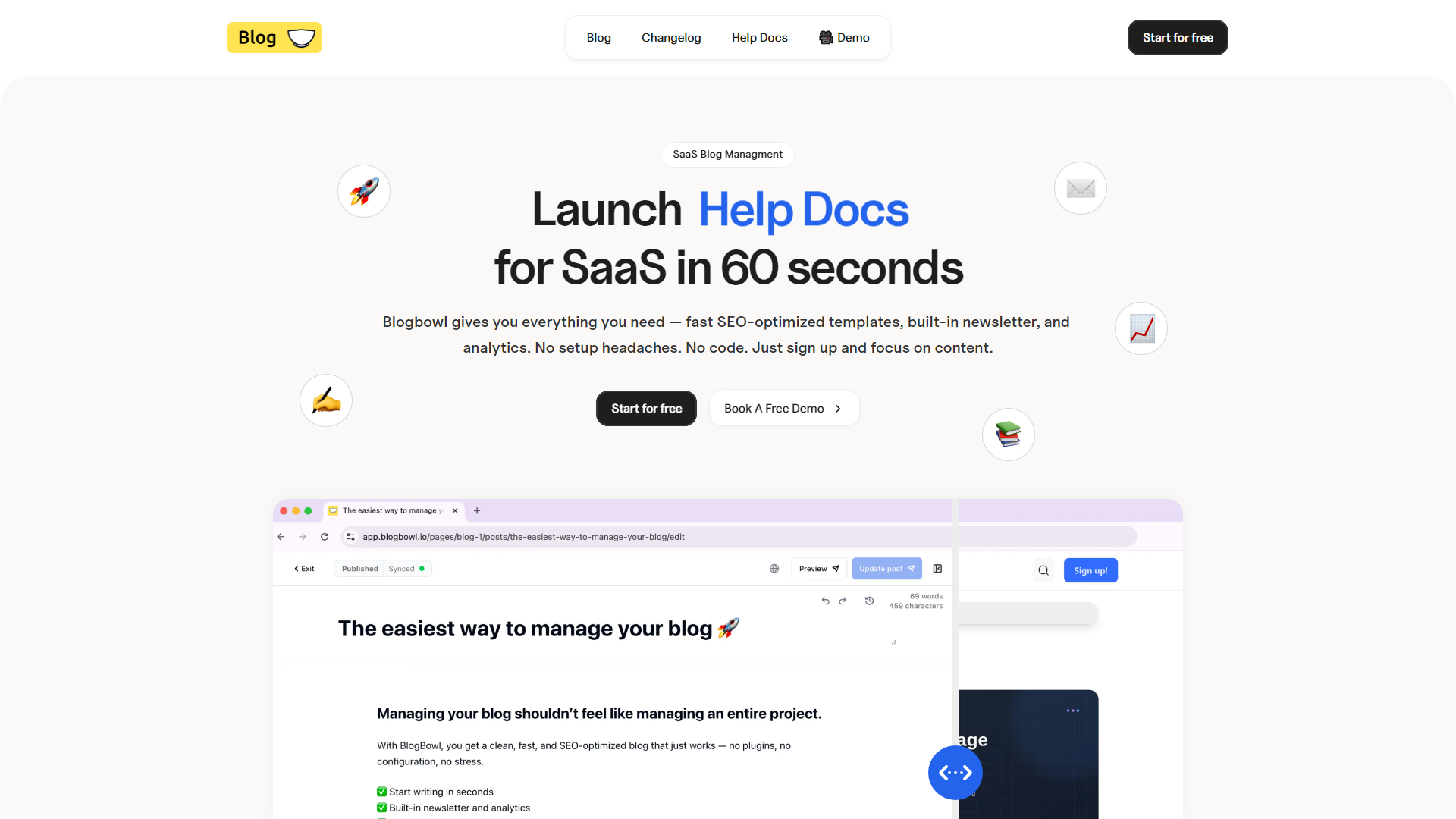 BlogBowl - Настройте свой блог за 60 секунд 🔥