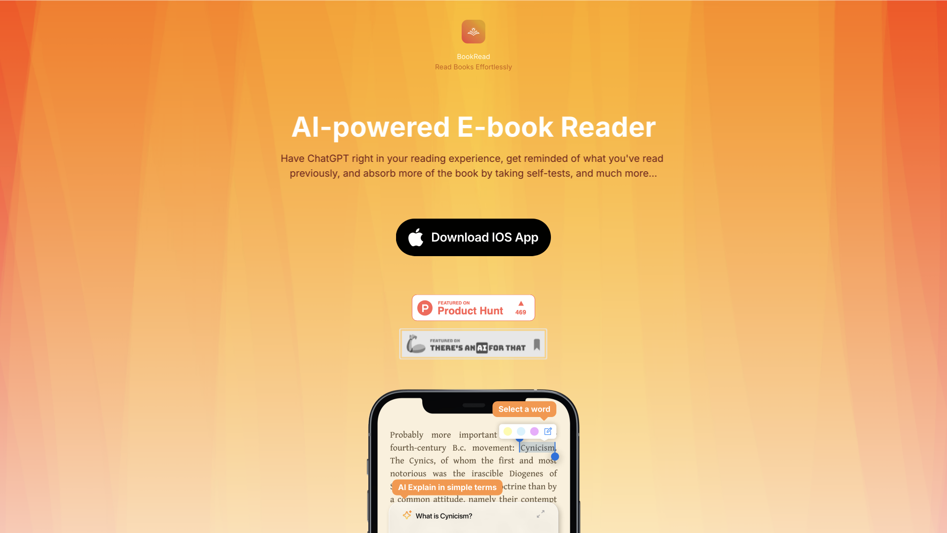 BookRead - Read Books Effortlessly