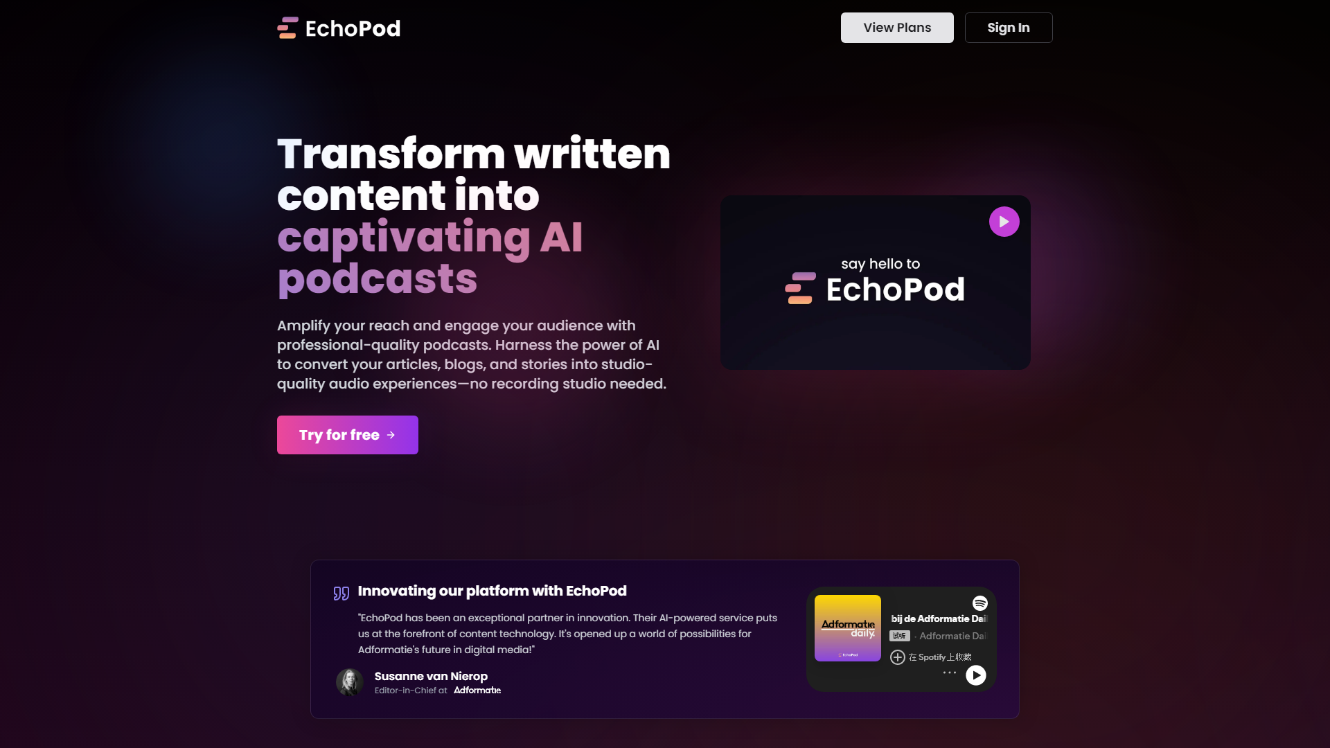 EchoPod