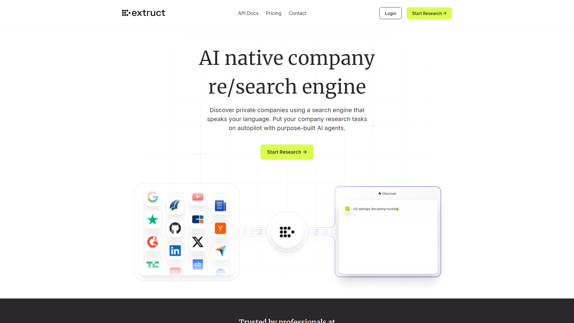 Extruct AI — Plateforme d'Intelligence d'Entreprise