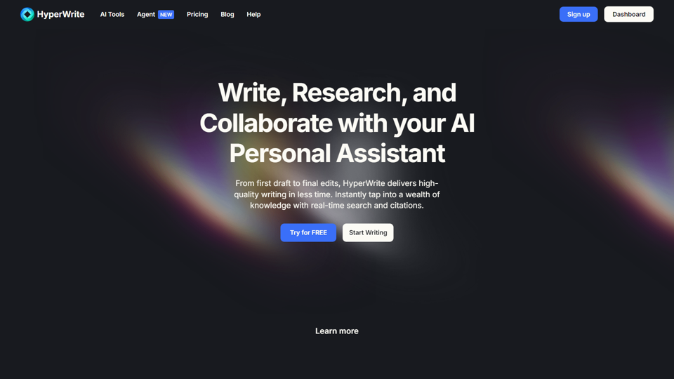 HyperWrite | AI Writing Assistant