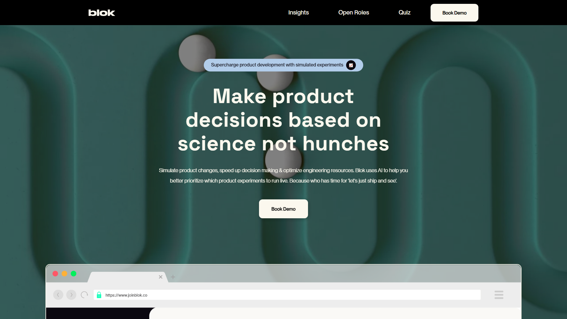 Make Better Product Decisions | blok
