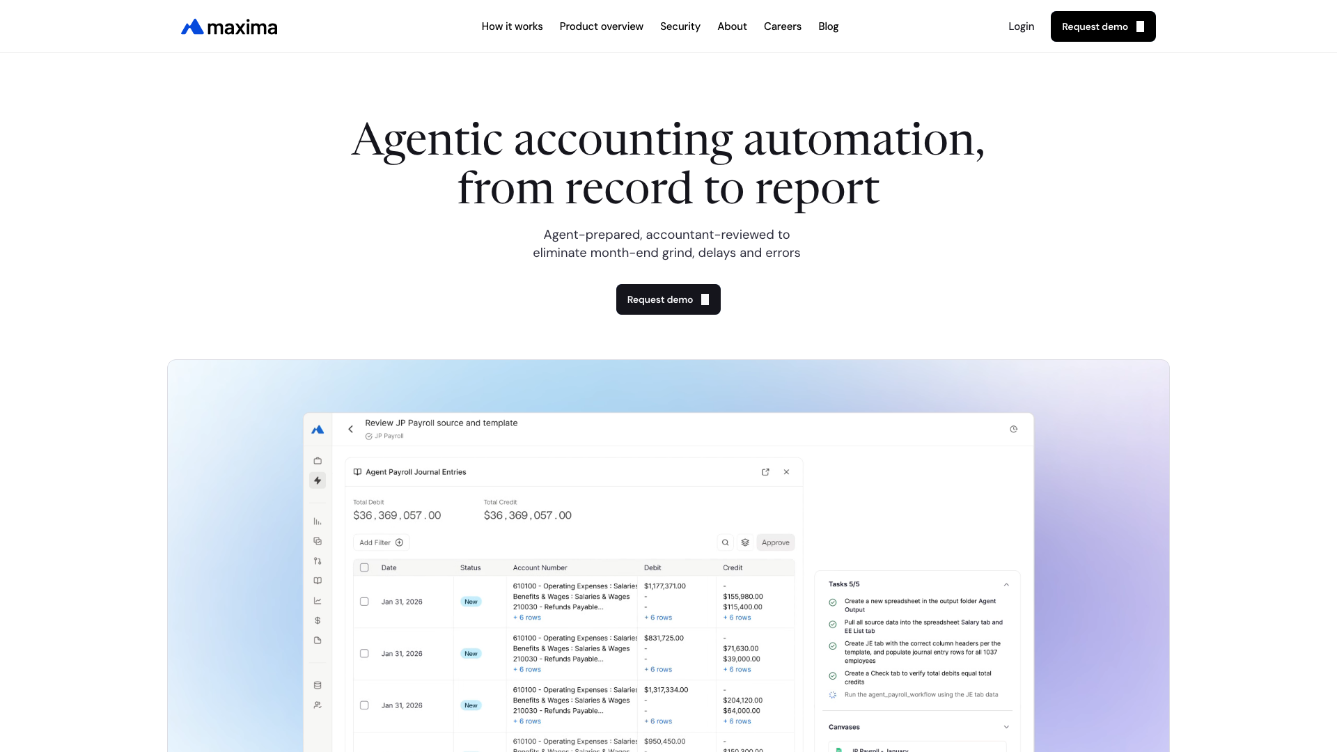 Maxima | AI Accounting & Financial Close Automation Platform Maxima | AI Accounting & Financial Close Automation Platform