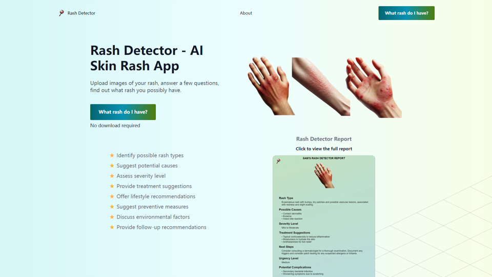 Rash Detector - AI Skin Rash App