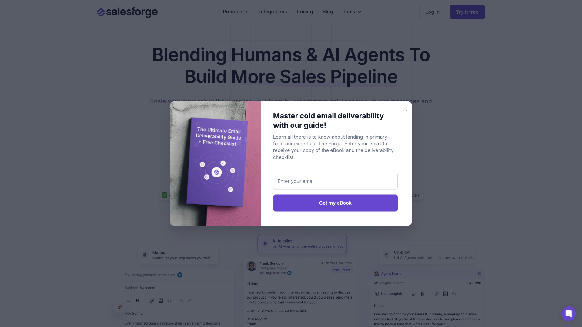 Salesforge | Misturando Humanos e Agentes de IA Para Construir Mais Pipeline de Vendas