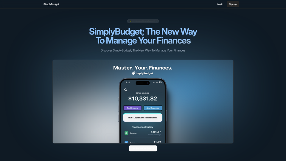 SimplyBudget