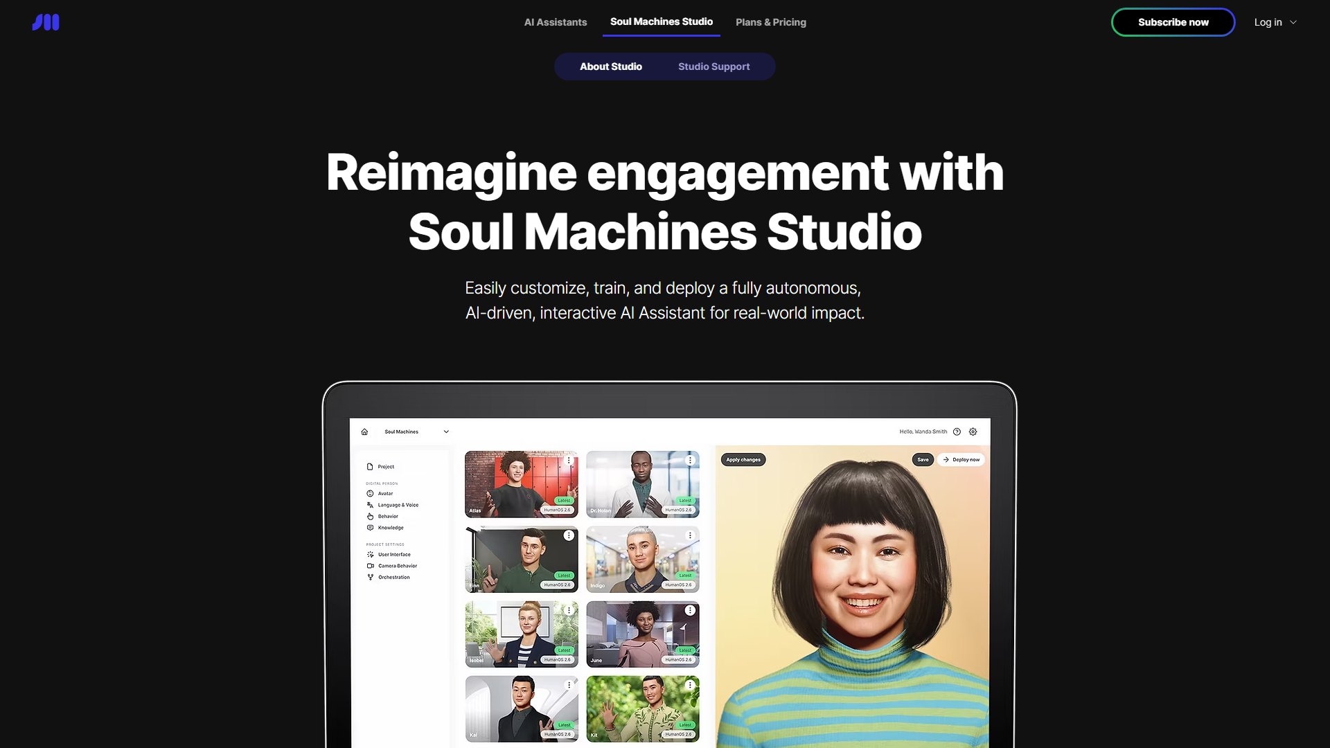 Soul Machines Studio